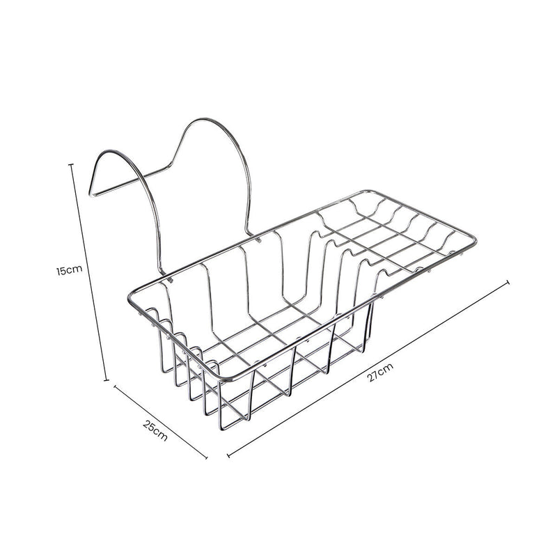 Chrome Wire Hanging Bath Caddy | Dara