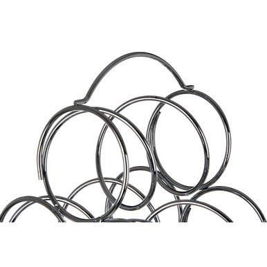 Chrome 6 Bottles Triangular Wine Rack | Zuko