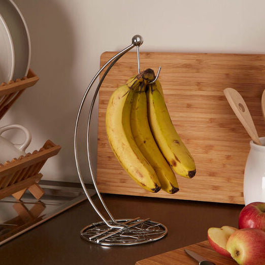 Chrome Finish Banana Hanger | Helix