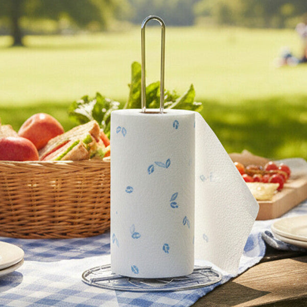 Chrome Finish Kitchen Roll Holder | Helix