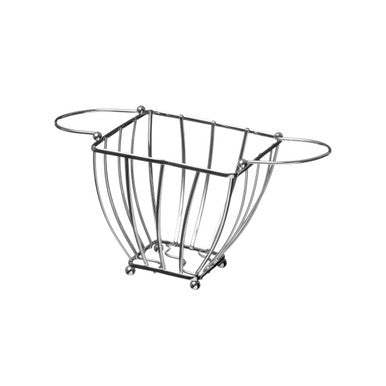 Chrome Fruit Basket with Round Handle | Asa