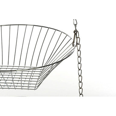 3 Tier Chrome Hanging Baskets | Tavia