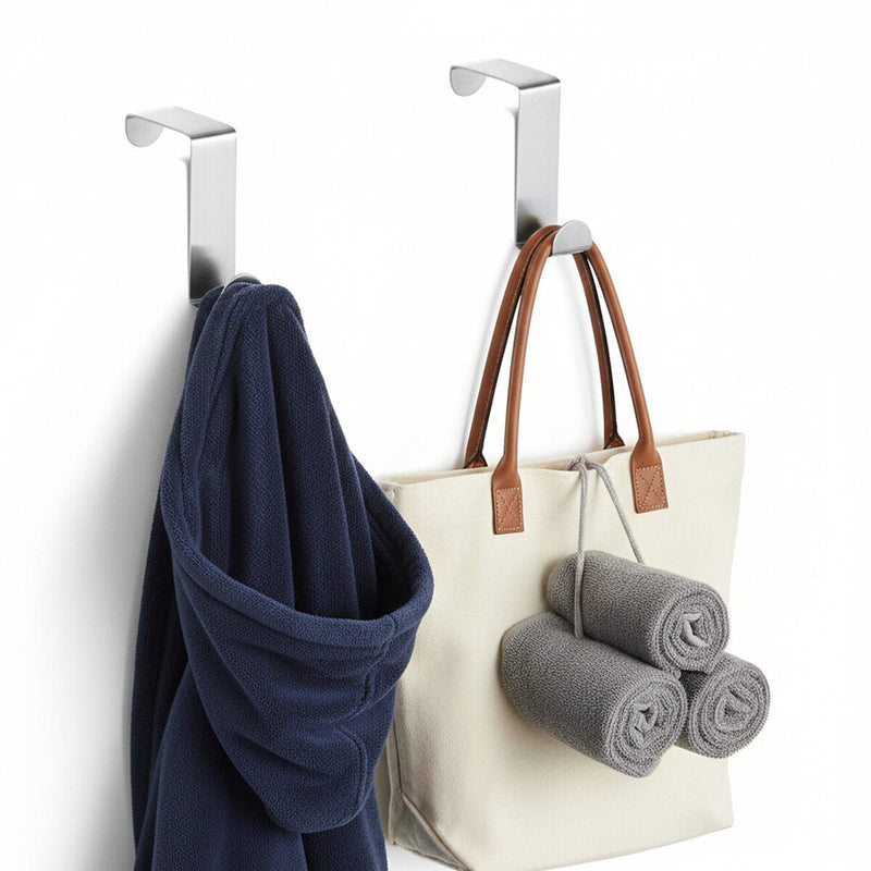 Set of 2 Reversible Hooks | Over Door