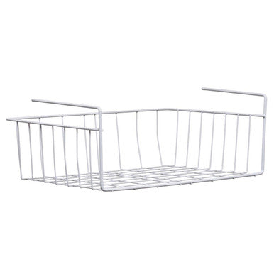 White Under Shelf Large | Storage Basket