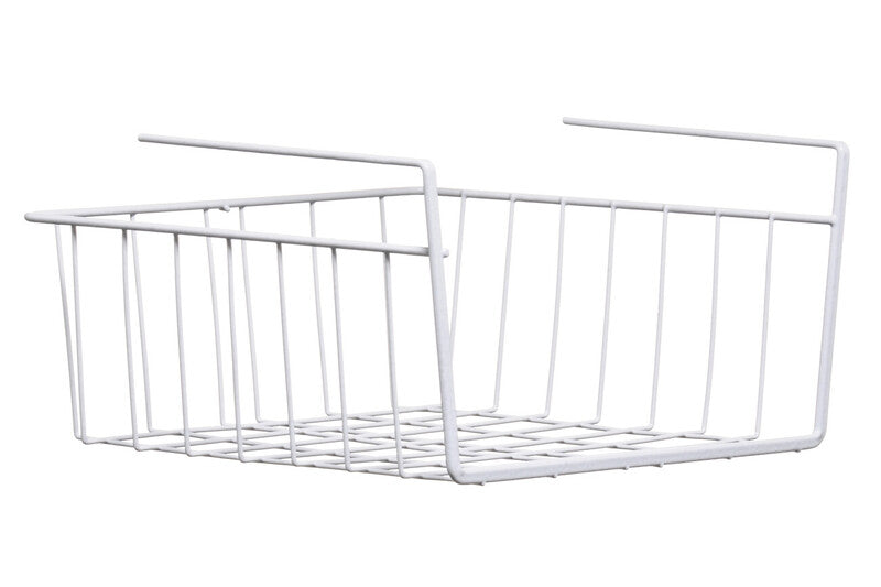 White Under Shelf Small | Storage Basket