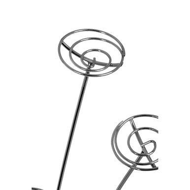 Swirl Chrome 9 Cup Cake Stand | Chrome Swirl