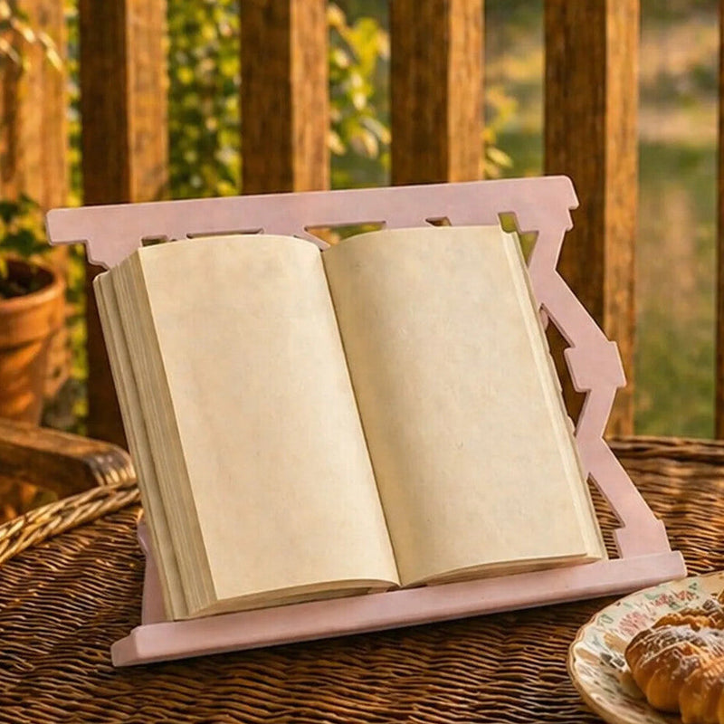Cook Book Stand Pink | Alpha