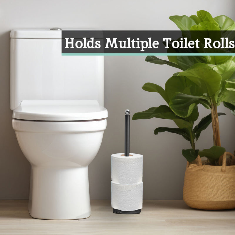 Black Toilet Roll Holder | Adler