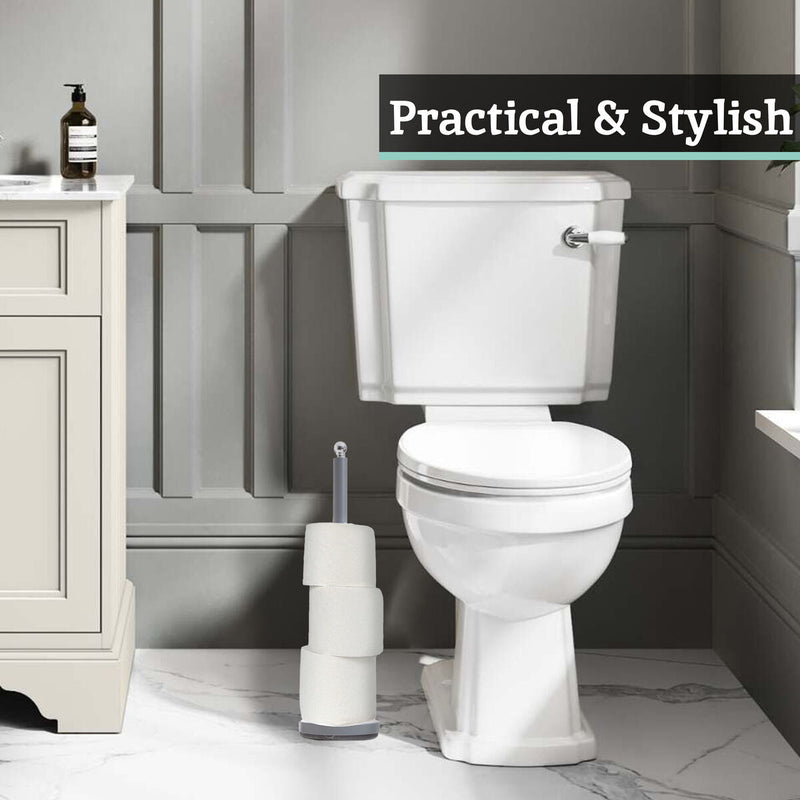 Grey Toilet Roll Holder | Adler