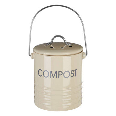 Cream Bin with Handle | Compost