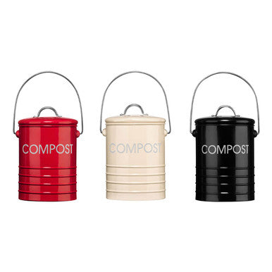 Cream Bin with Handle | Compost