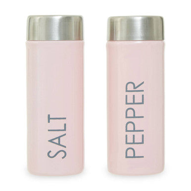 Light Pink Enamel Salt and Pepper Set | Liberty