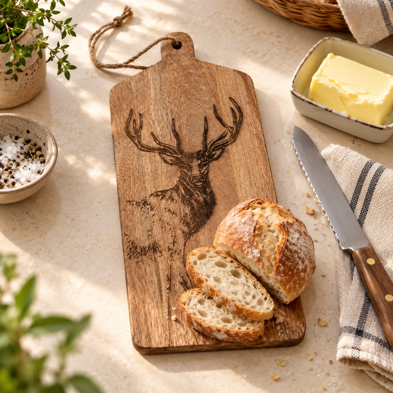 Mango Wood Cheese Board and Serving Platter