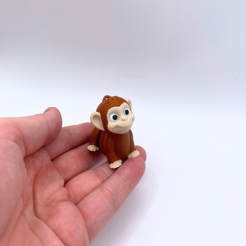 Happy Monkey Keyring