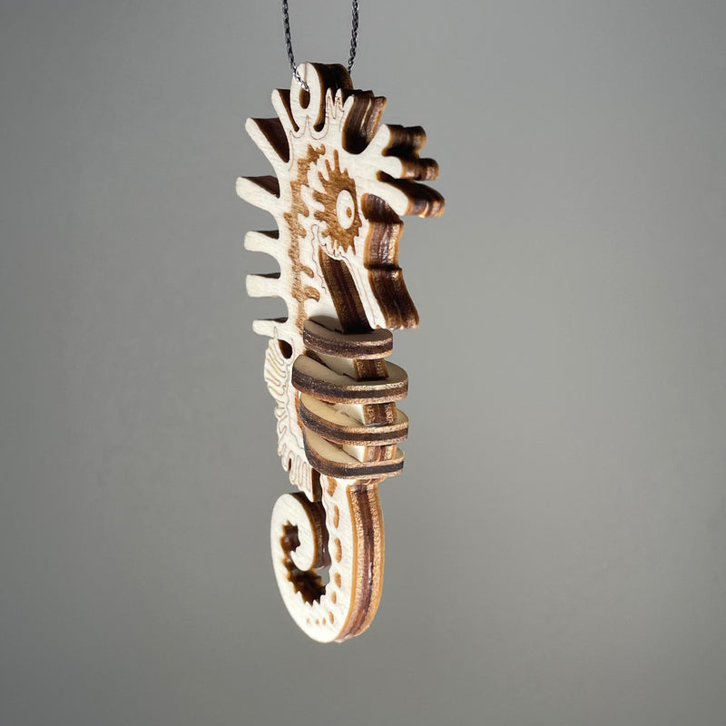 Seahorse Bauble - Handmade Ornament