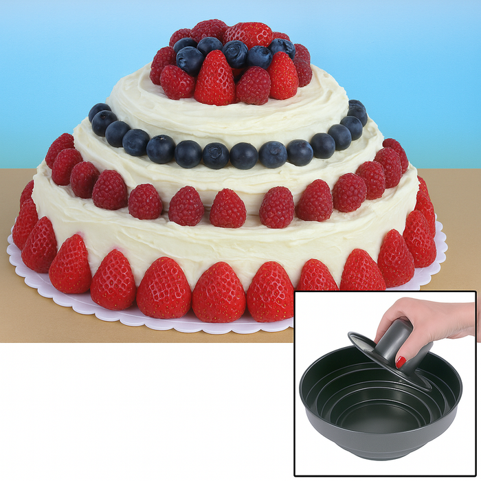 3 Tier Bake & Fill Cake Pan