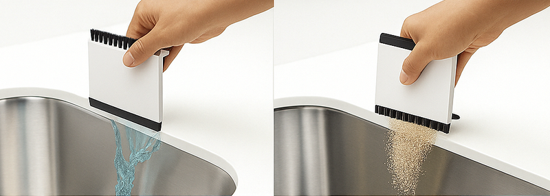 2 in 1 Counter Top Wiper