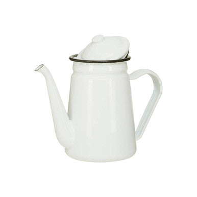 White Coffee Pot | Hygge