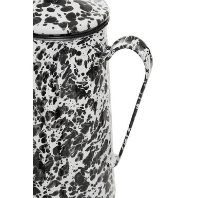 Black and White Patterned Coffee Pot | Hygge