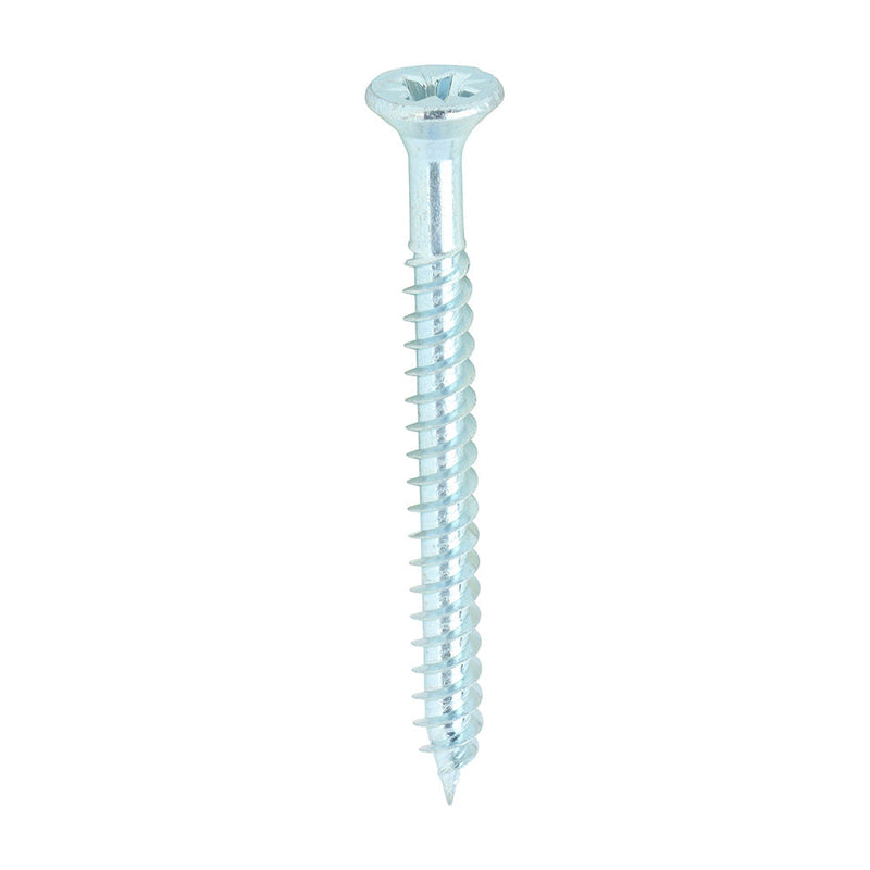 TIMCO Twin-Threaded Woodscrews – PZ – Double Countersunk – Zinc