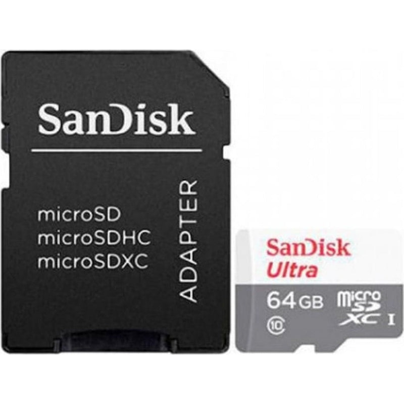 SanDisk 64GB Ultra MicroSDXC Card Class 10 100MB/s