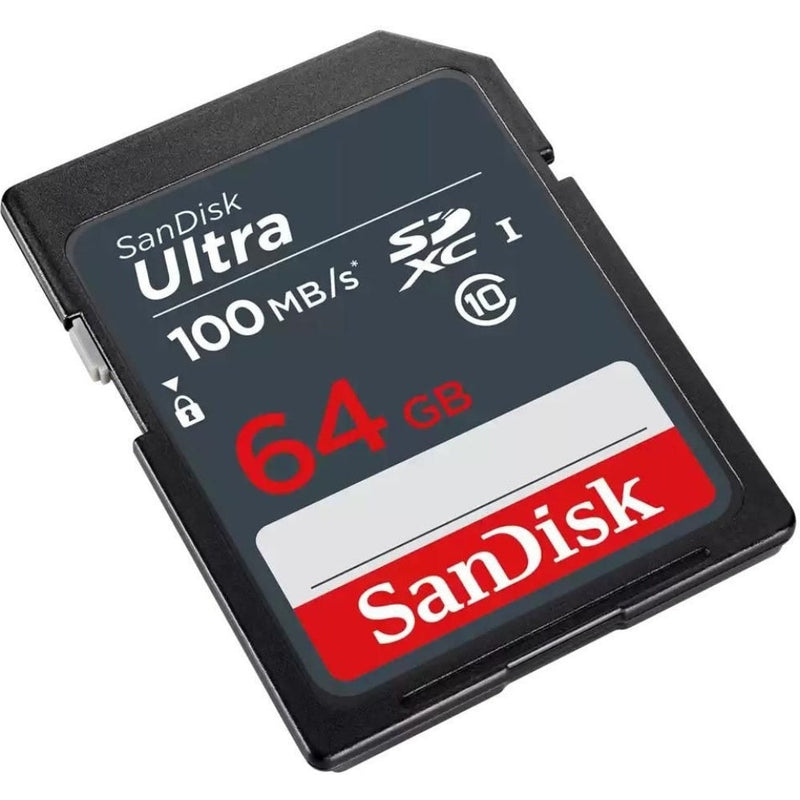 SanDisk 64GB Ultra SDXC Class 10 UHS-I Card 100MB/s