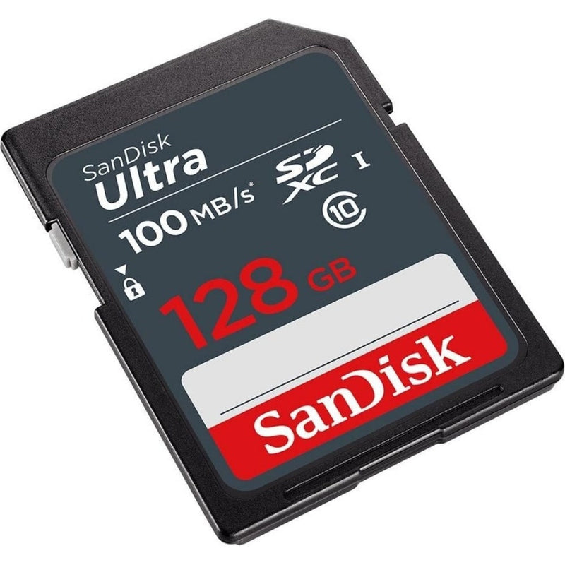 SanDisk 128GB Ultra SDXC Class 10 UHS-I Card 100MB/s