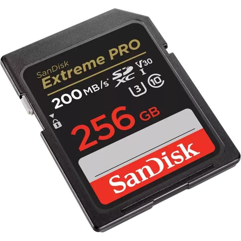 SanDisk 256GB Extreme Pro SDXC Class 10 UHS-I Card 200 MB/s, 90 MB/s