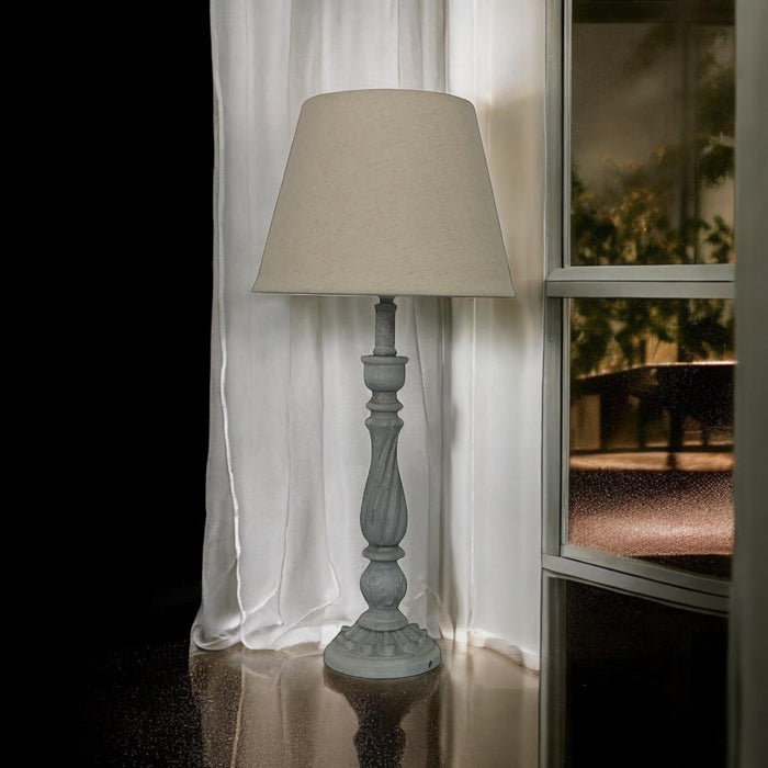 54CM LAMP AND SHADE