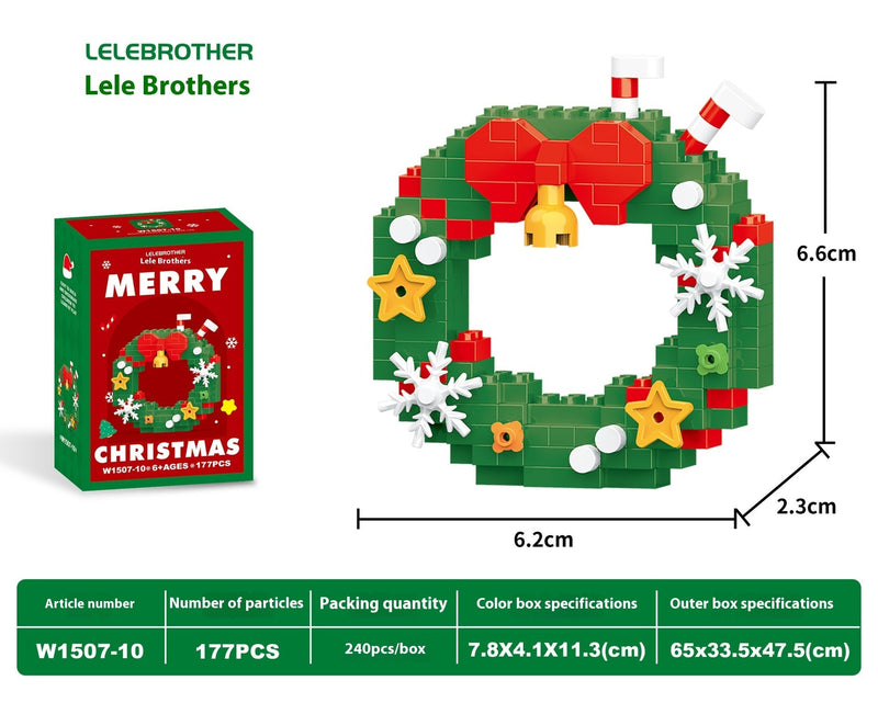 Christmas Day Series Snowman Assembly Blocks