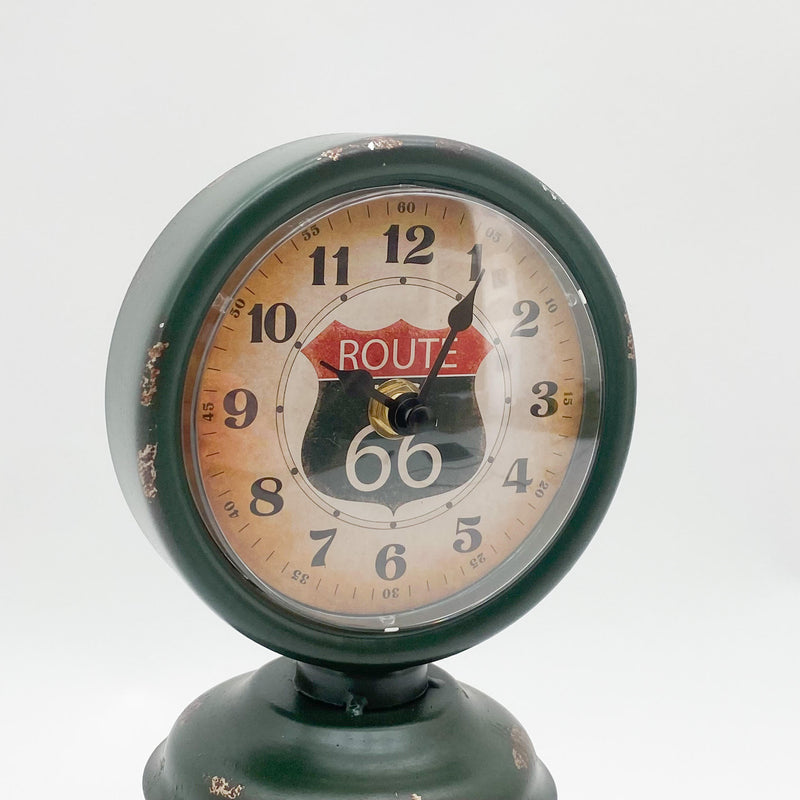 37CM TABLE CLOCK - Gasoline Pump Design