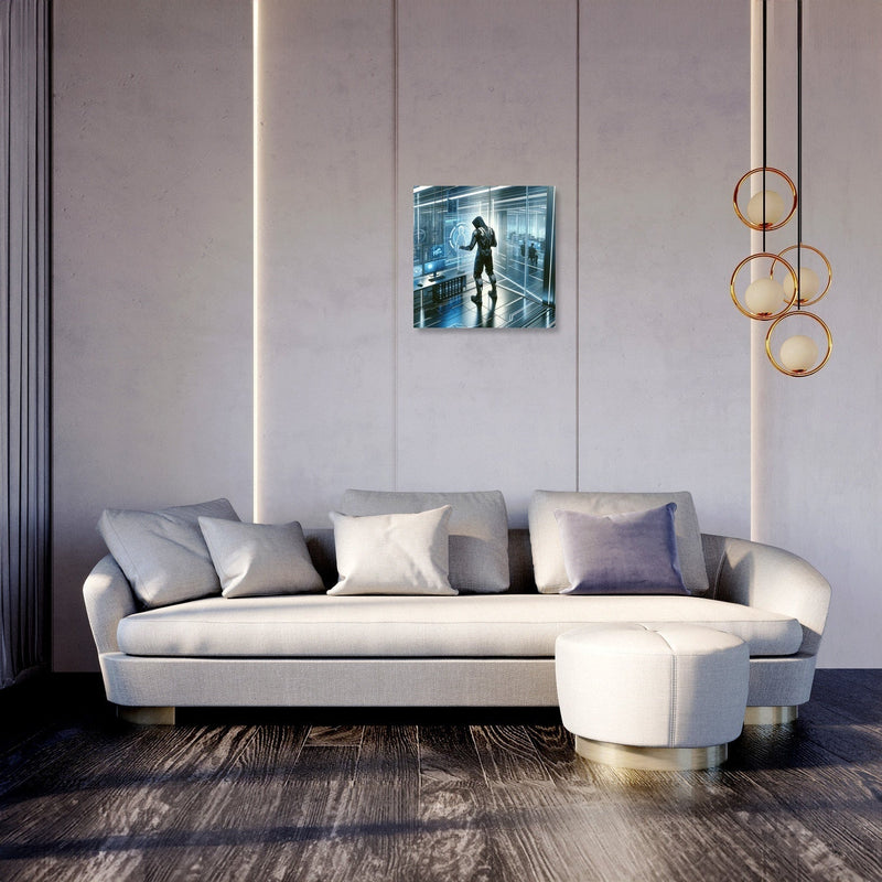Corporate Espionage Holograph Canvas