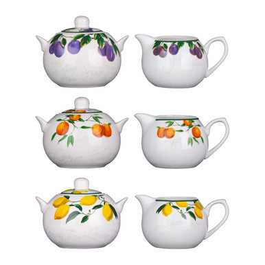 Orange Grove Sugar and Cream Set | Orchard Fruits