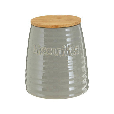 Grey Dolomite Biscuit Canister | Winnie