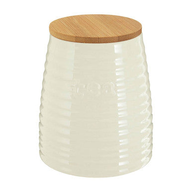Cream Dolomite Tea Canister | Winnie
