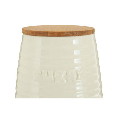 Cream Dolomite Sugar Canister | Winnie
