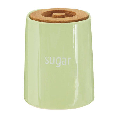 Green Ceramic Sugar Canister | Fletcher