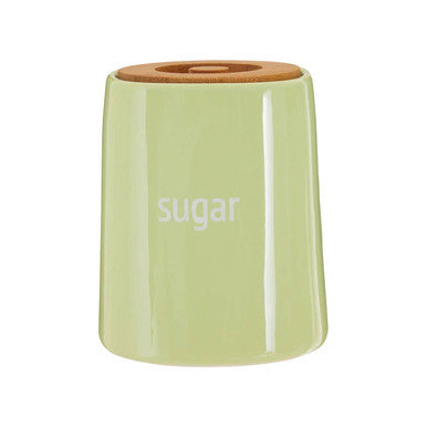 Green Ceramic Sugar Canister | Fletcher