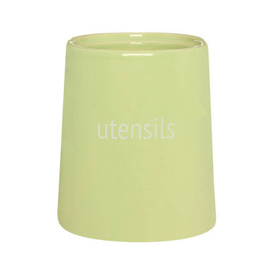 Green Ceramic Utensil Holder | Fletcher