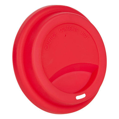 Wake Up Ceramic Reusable Mug with Silicone Lid | Taza