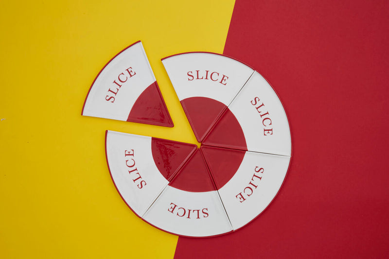 Pizza 6 Slice Plates | Hollywood
