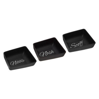 Set of Three Snack Dishes | Mange