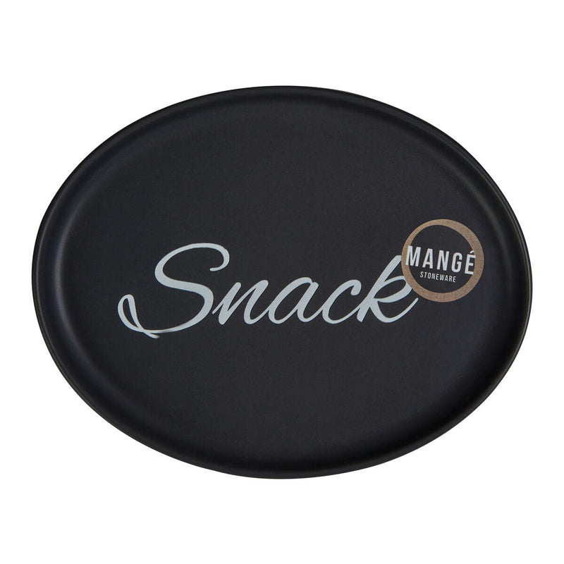 Oval Snack Plate | Mange