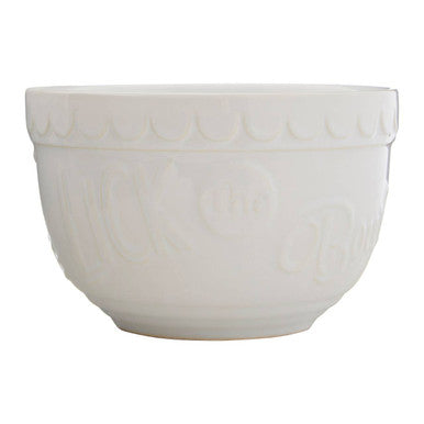White Set of Two Mixing Bowls | Gigi