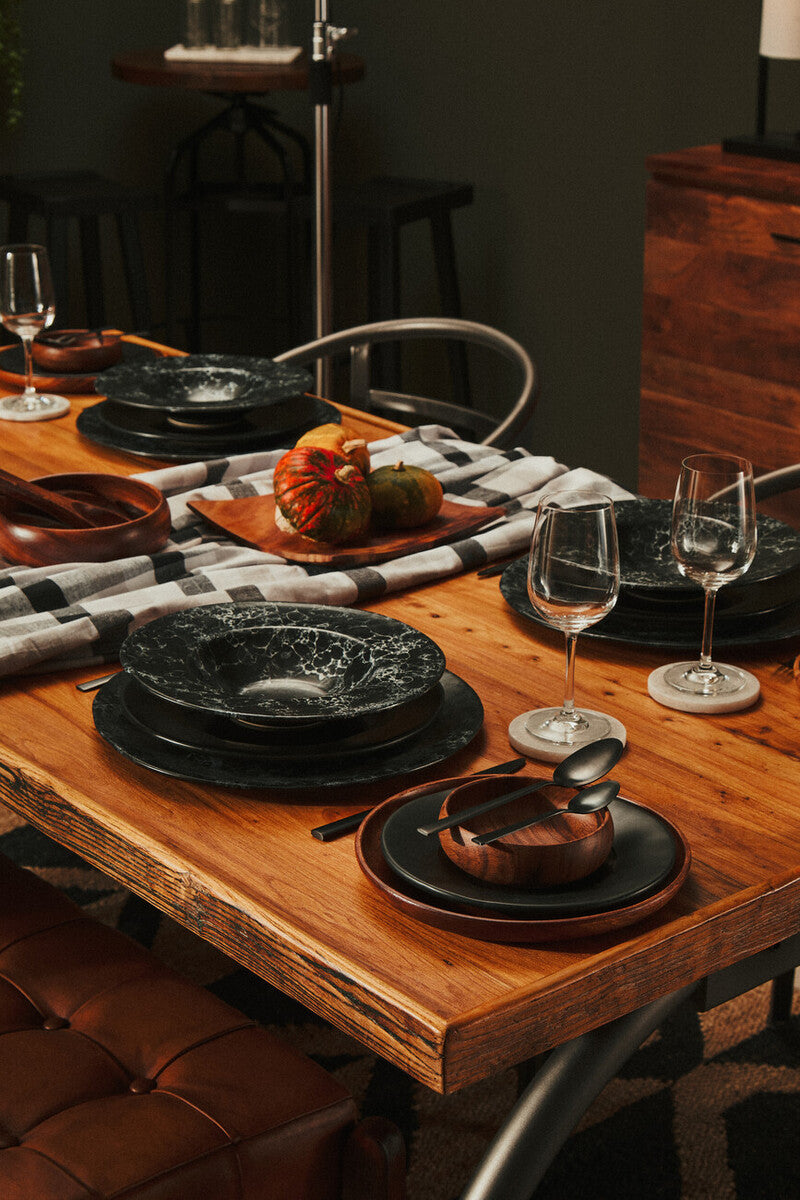 Black Stoneware Side Plate | Hygge