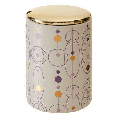 Canister with Gold Finish Lid | Fenwick
