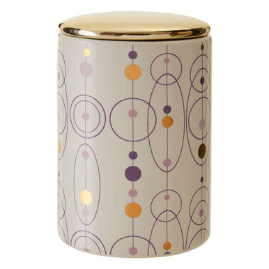 Canister with Gold Finish Lid | Fenwick