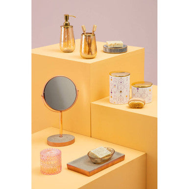 Canister with Gold Finish Lid | Fenwick
