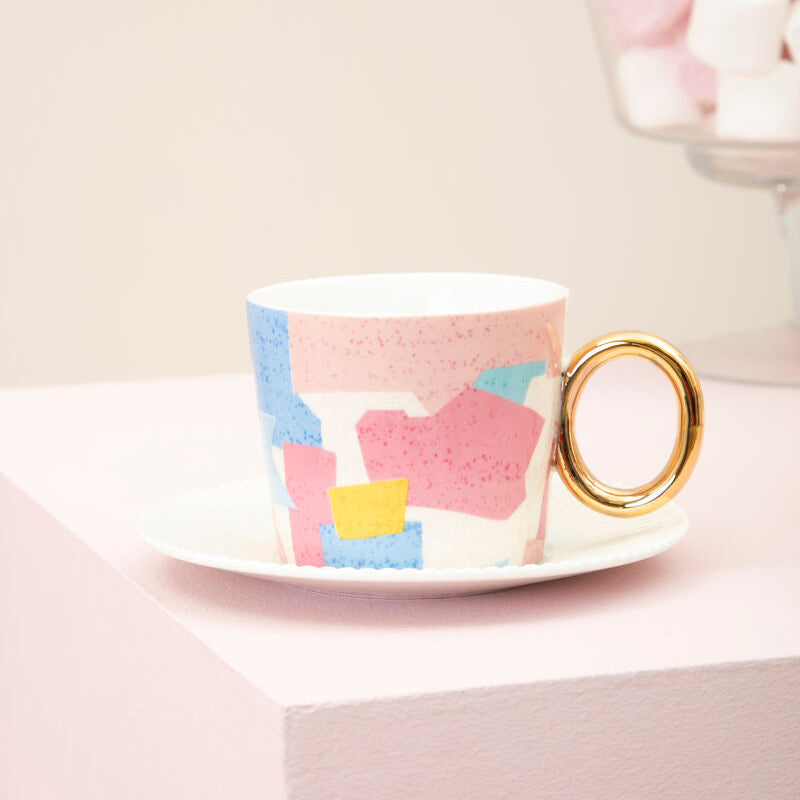 2 Cups and Saucers Set | Miami