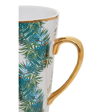 Latte Mug | Winter Palm